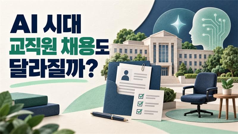 대학교 교직원 채용전형도 AI 시대에 맞춰 달라졌을까?
